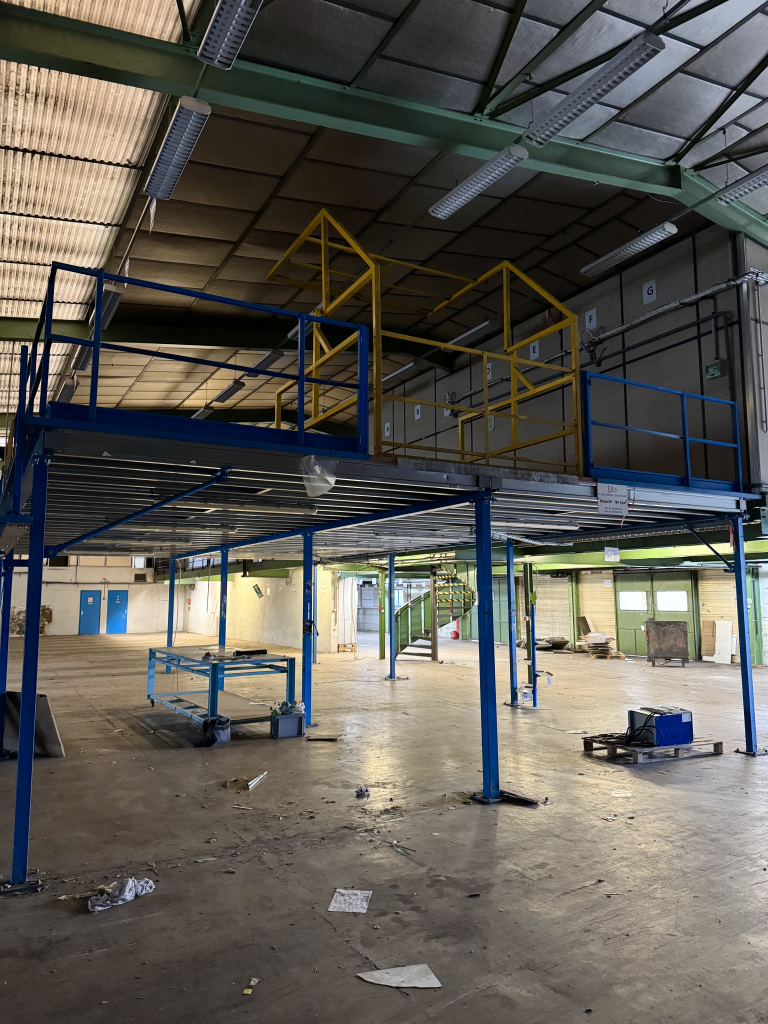 Vu de côté de la mezzanine