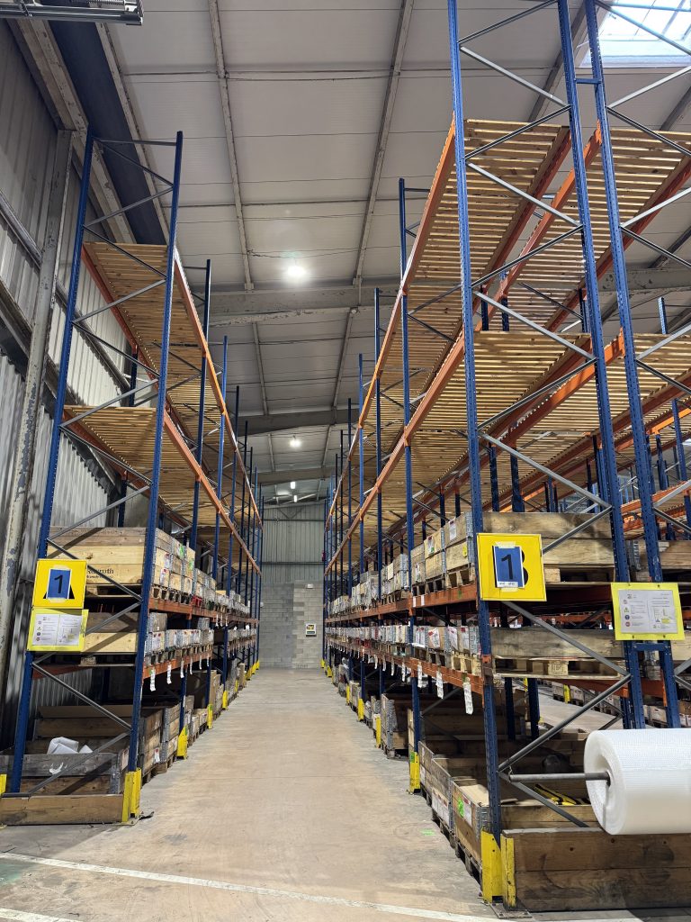 Palettier de plus près