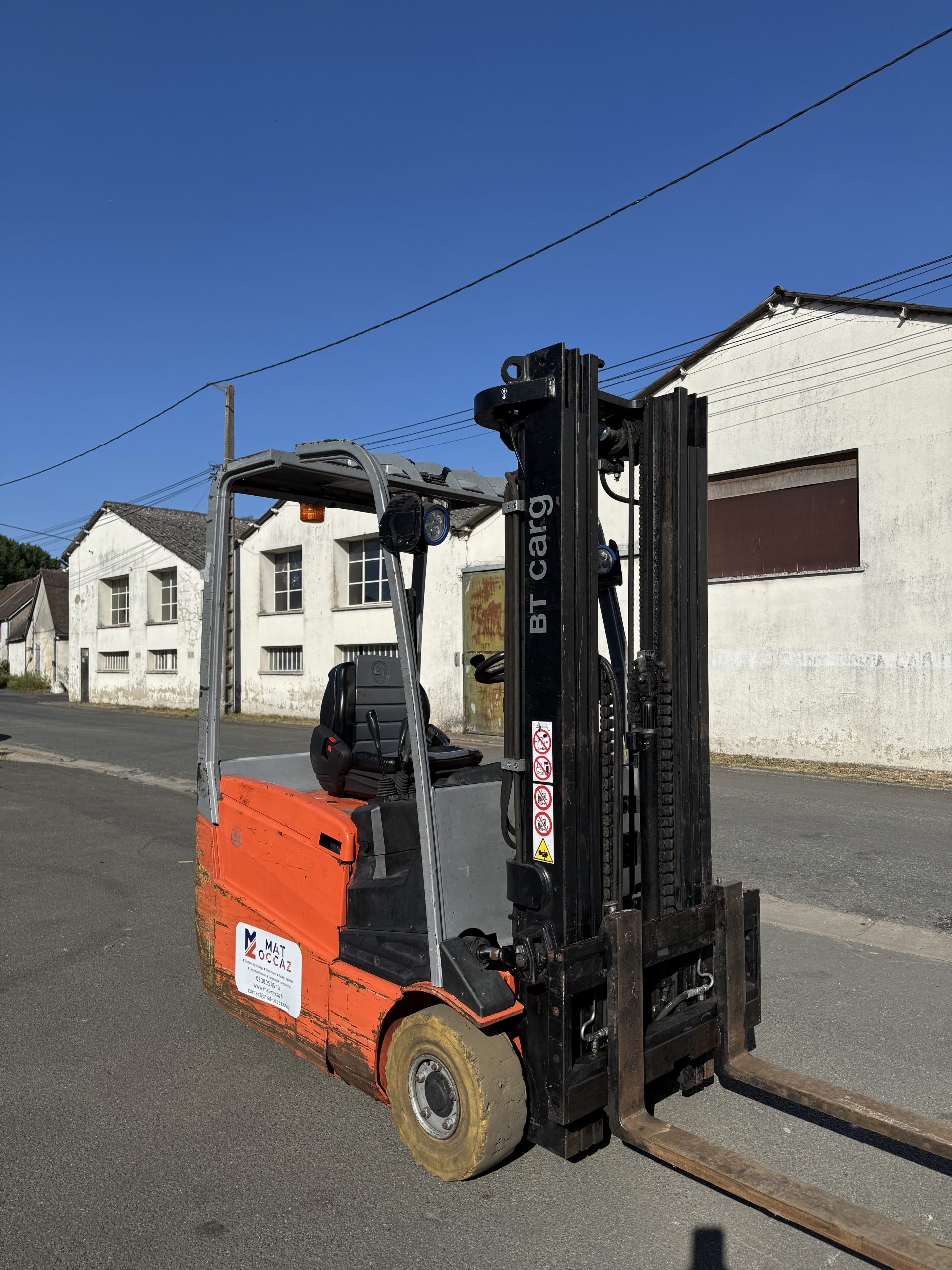 Lire la suite à propos de l’article Arrivage d’un chariot élévateur électrique TOYOTA BT 2t00Arrivage