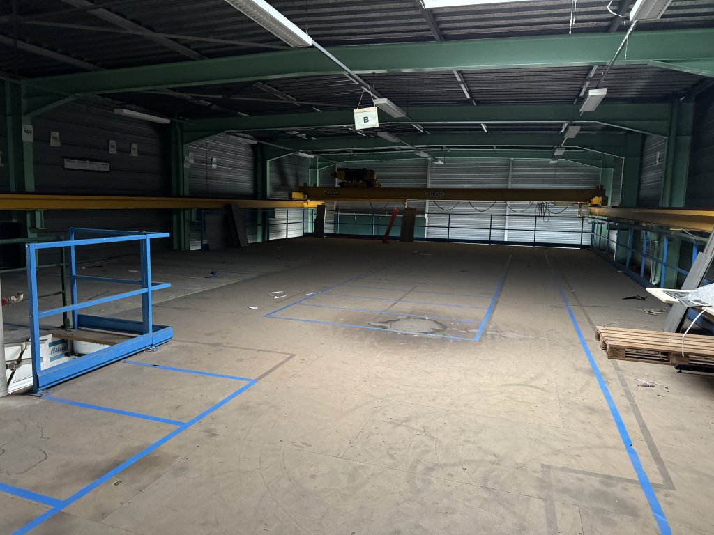 Vue sur plancher de la mezzanine